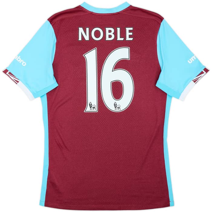 2016-17 West Ham Home Shirt Noble #16 - 8/10 - (S)