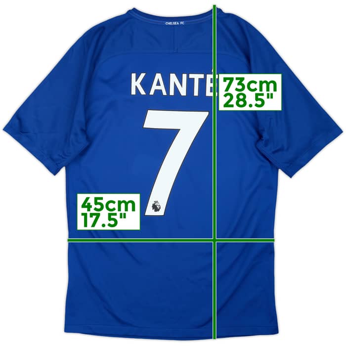 2017-18 Chelsea Home Shirt Kante #7 - 6/10 - (M)