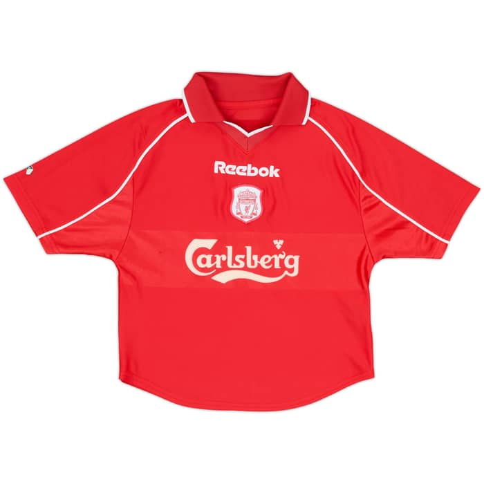 2000-02 Liverpool Home Shirt - 8/10 - (4-5 Years)