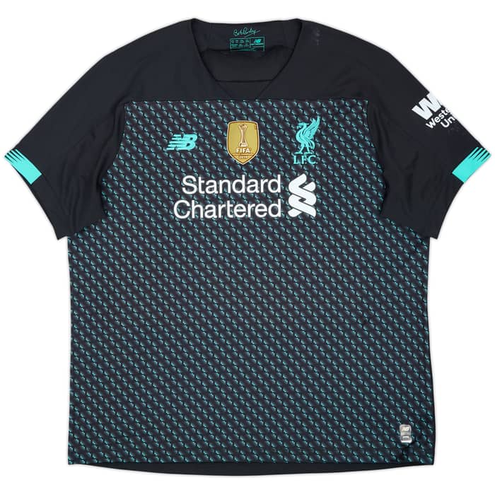 2019-20 Liverpool Third Shirt Virgil #4 - 7/10 - (XXL)