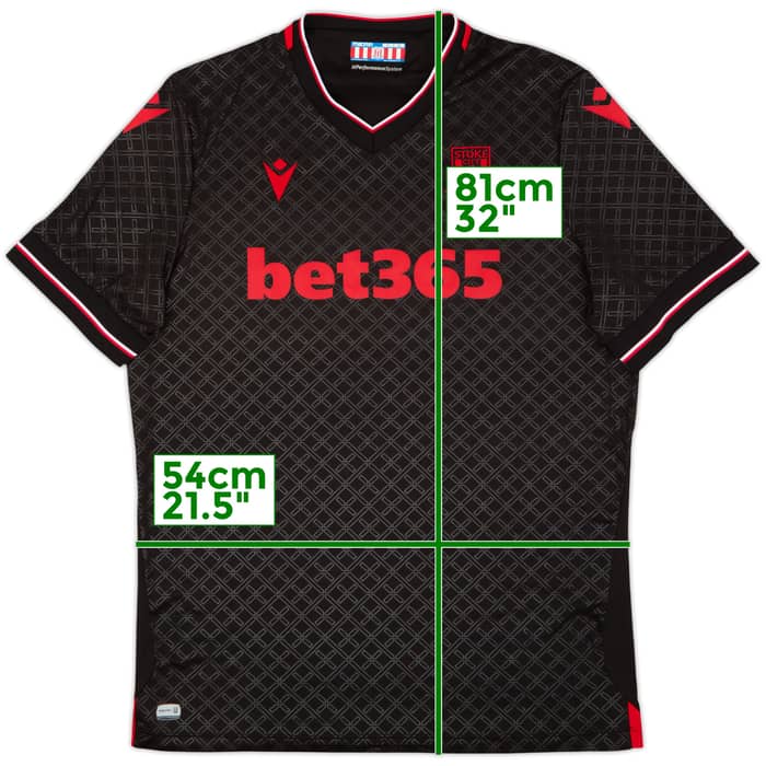 2022-23 Stoke City Away Shirt - 10/10 - (XXL)
