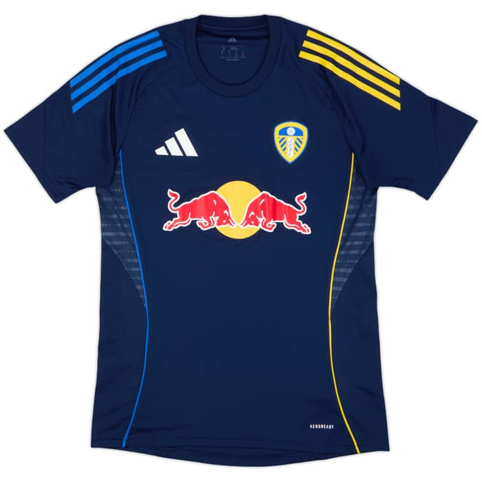 2025-26 Leeds adidas Training Shirt - 10/10 - (S)
