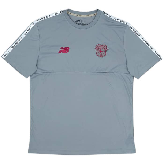 2024-25 Cardiff New Balance Training Shirt - 8/10 - (L)
