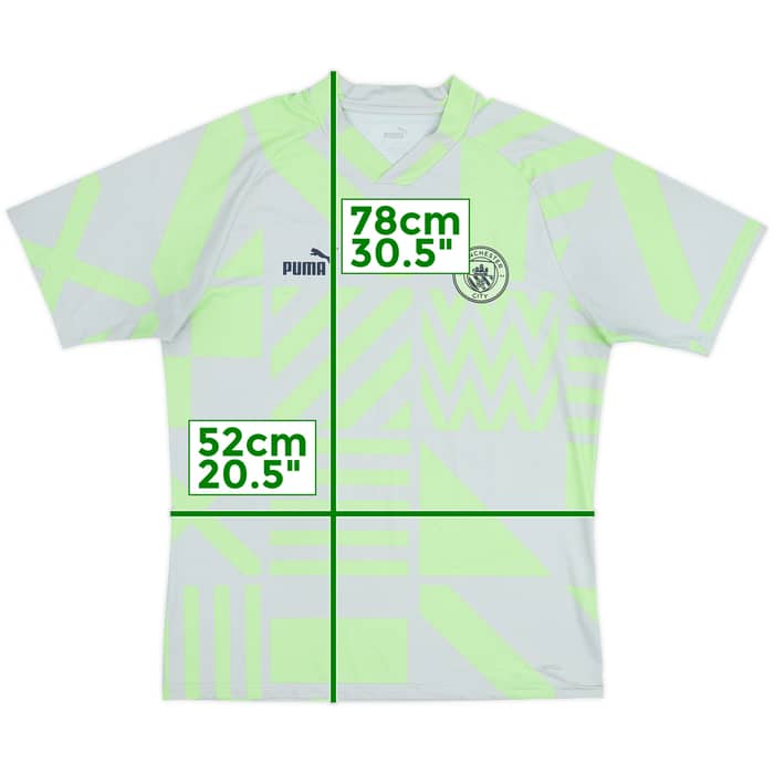 2022-23 Manchester City Puma Training Shirt - 8/10 - (L)