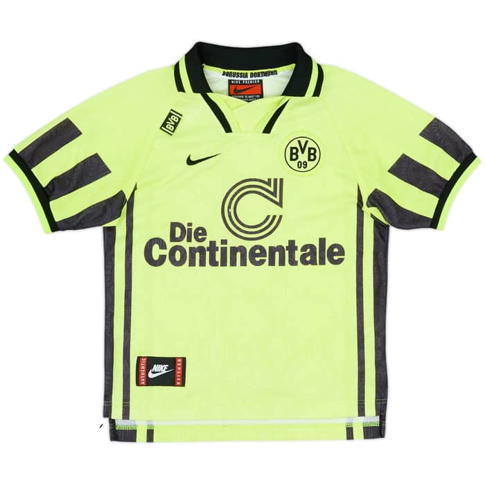 1996-97 Borussia Dortmund Home Shirt - 7/10 - (8-9 Years)