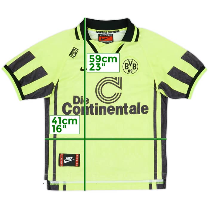 1996-97 Borussia Dortmund Home Shirt - 7/10 - (8-9 Years)