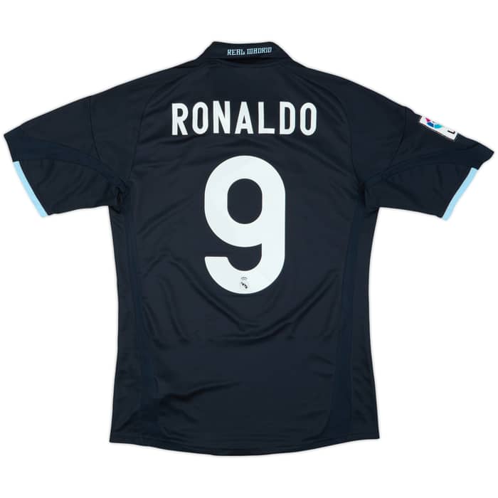 2009-10 Real Madrid Visitante Camiseta Ronaldo #9 - 8/10 - (S)