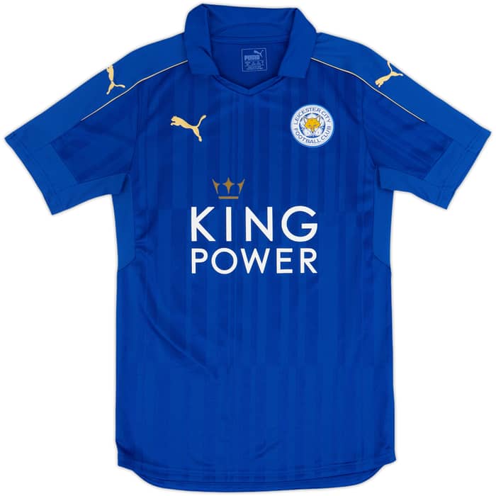 2016-17 Leicester Home Shirt Vardy #9 - 6/10 - (S)