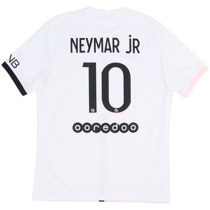 Camiseta de visitante del Paris Saint-Germain 2021-22 Neymar Jr #10 - 8/10 - (M)