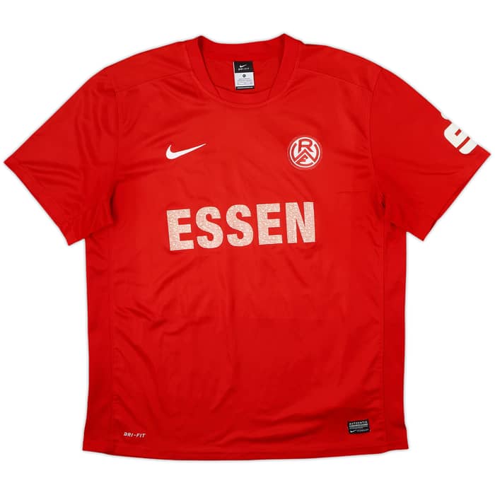 Camiseta de local del Rot-Weiss Essen 2013-14 - 8/10 - (XL)