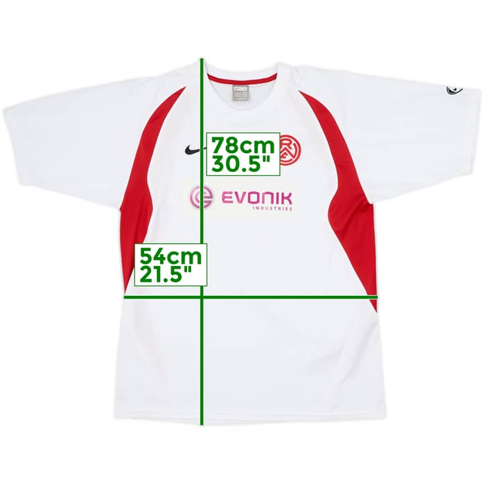 2007-08 Rot-Weiss Essen Home Shirt - 8/10 - (L)