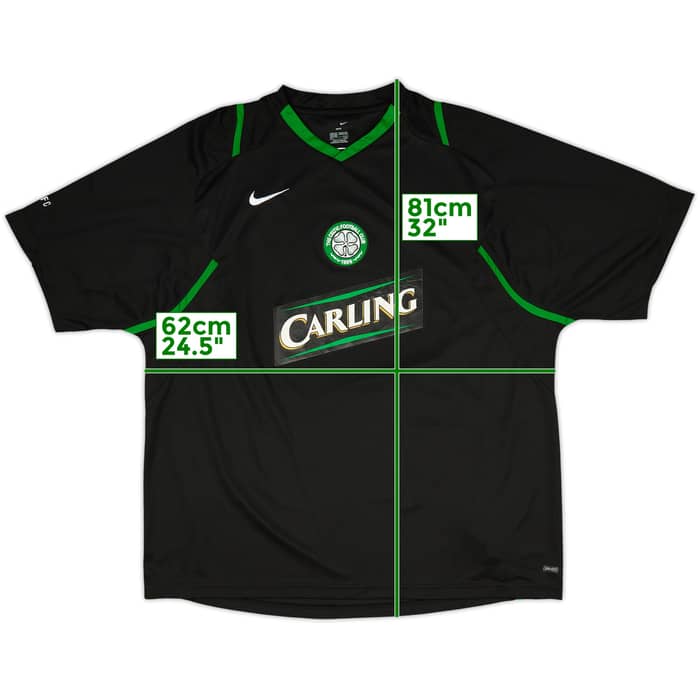 2006-07 Celtic Nike Training Shirt - 9/10 - (XXL)