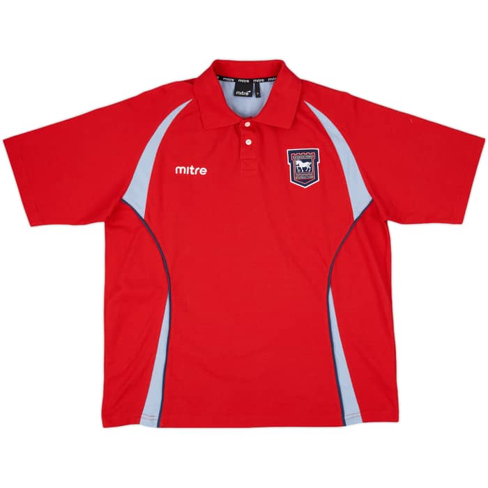 2009-10 Ipswich Mitre Town Polo Shirt - 9/10 - (XL)