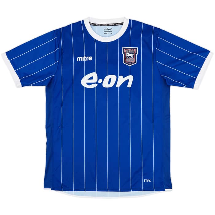 2007-08 Ipswich Home Shirt Lee #14 - 6/10 - (L)