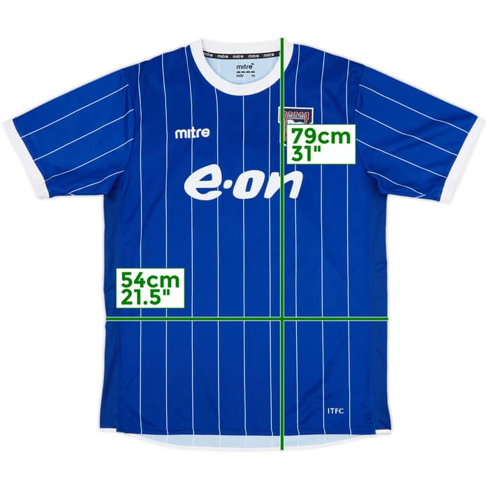 2007-08 Ipswich Home Shirt Lee #14 - 6/10 - (L)