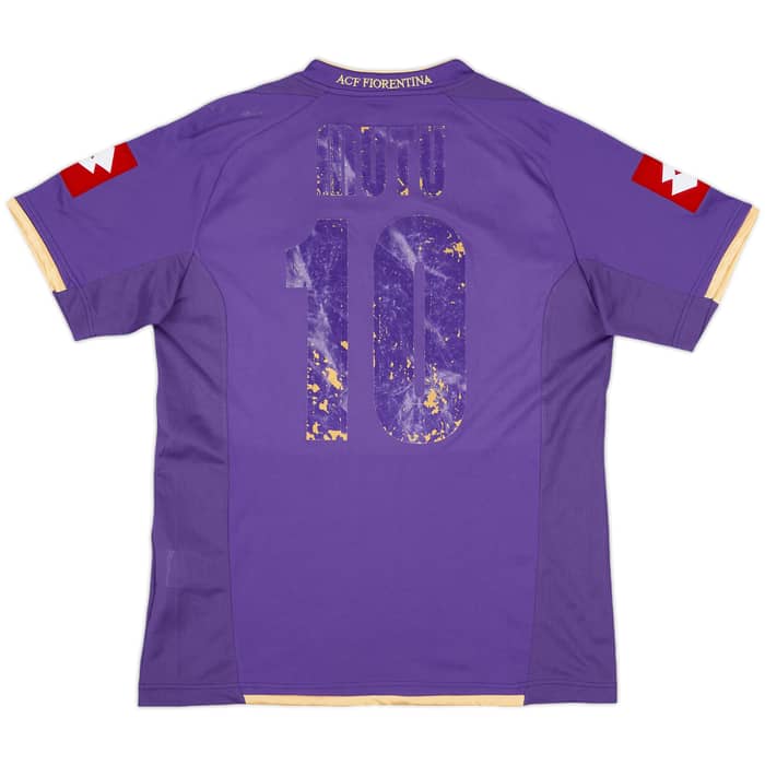 2007-08 Fiorentina Home Shirt Mutu #10 - 4/10 - (S)