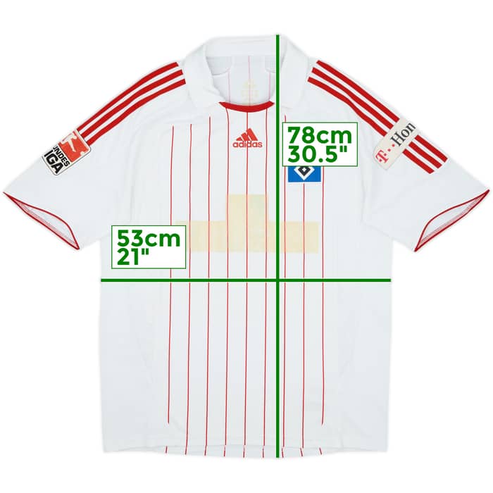 2007-08 Hamburg Home Shirt Olic #11 - 4/10 - (M)