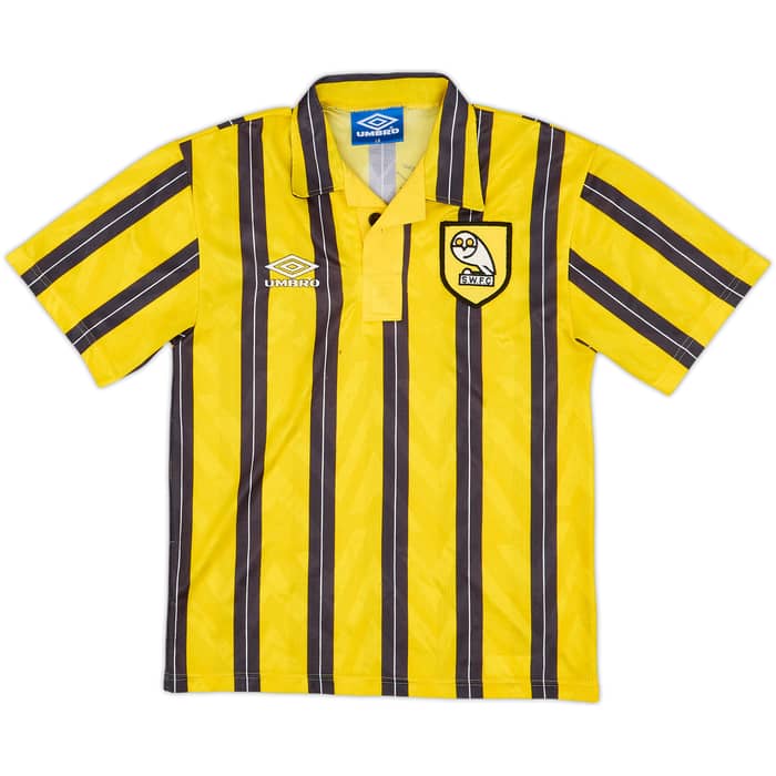 1992-93 Sheffield Wednesday Signed Away Shirt - 7/10 - (L.Boys)