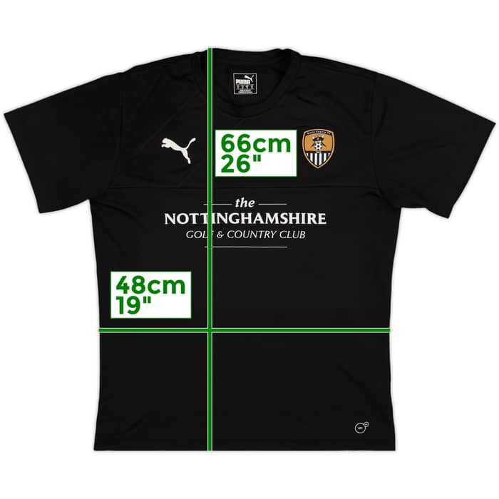 2018-19 Notts County Puma Training Shirt - 9/10 - (M)