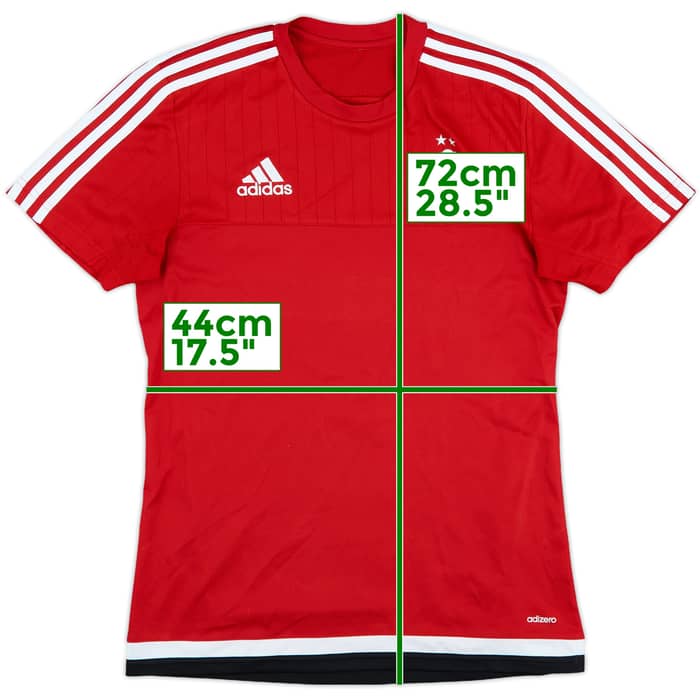 2015-16 Nottingham Forest adidas Training Shirt - 7/10 - (S)