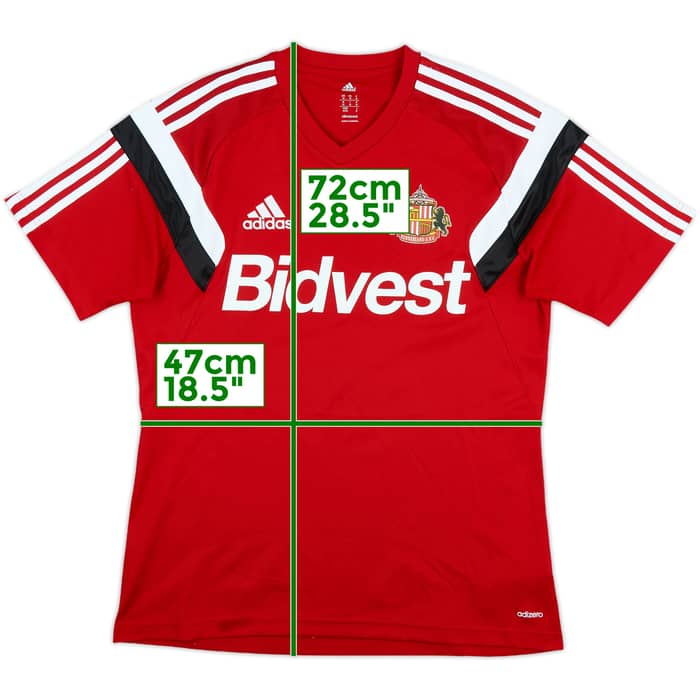 2014-15 Sunderland adidas Training Shirt - 6/10 - (M)