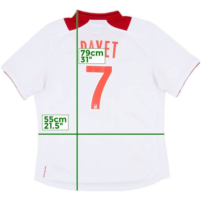 2012-13 Lille Away Payet #7 - 7/10 - (XL)