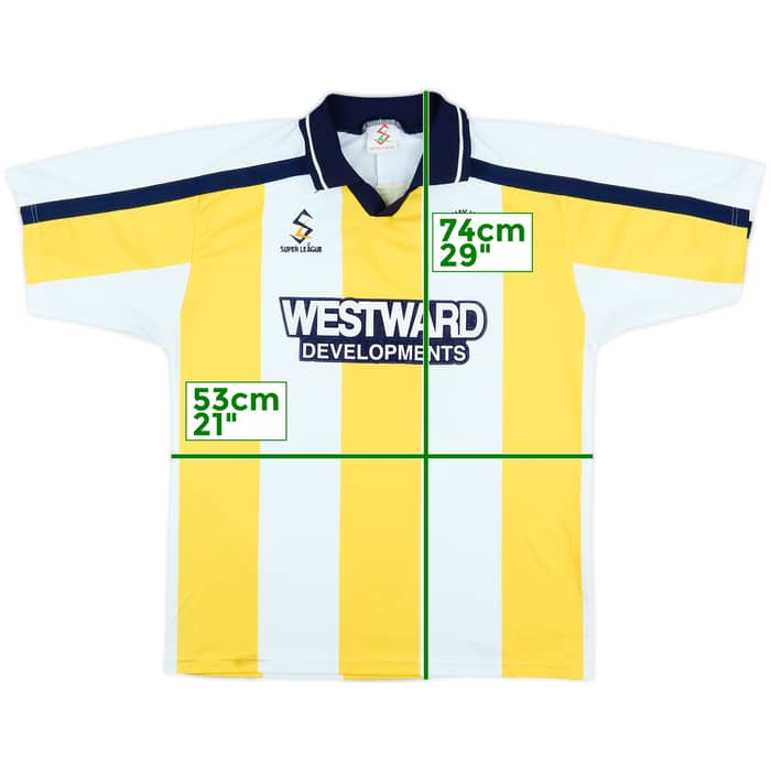 1999-00 Torquay Home Shirt - 8/10 - (M)