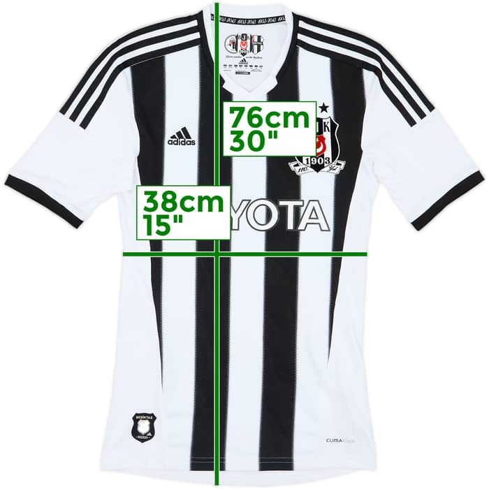 2013-14 Besiktas Home Shirt - 9/10 - (XL.Boys)