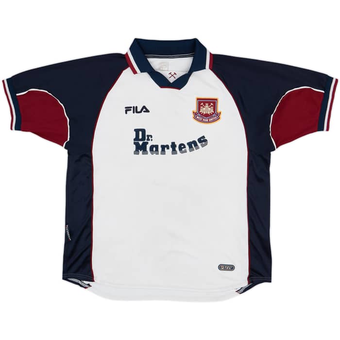 1999-01 West Ham Away Shirt Di Canio #10 - 5/10 - (XL)