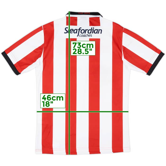 2017-18 Lincoln City Home Shirt - 9/10 - (M)