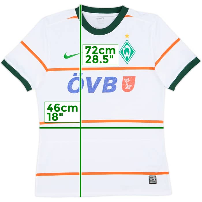 2009-10 Werder Bremen Authentic Away Shirt - 6/10 - (M)
