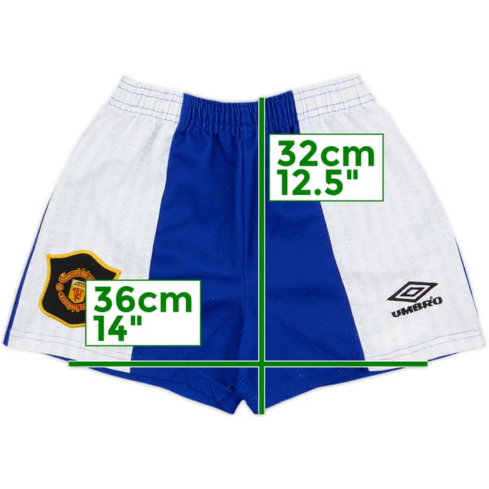 1994-96 Manchester United Third Shorts - 7/10 - (S.Boys)