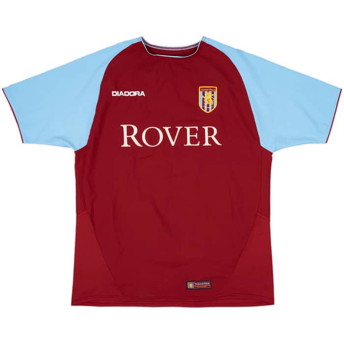 2003-04 Aston Villa Home Shirt Angel #18 - 8/10 - (S)