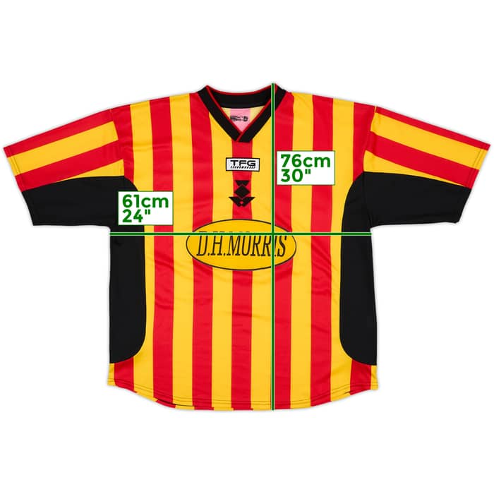 2002-04 Partick Thistle Home Shirt - 9/10 - (XL)