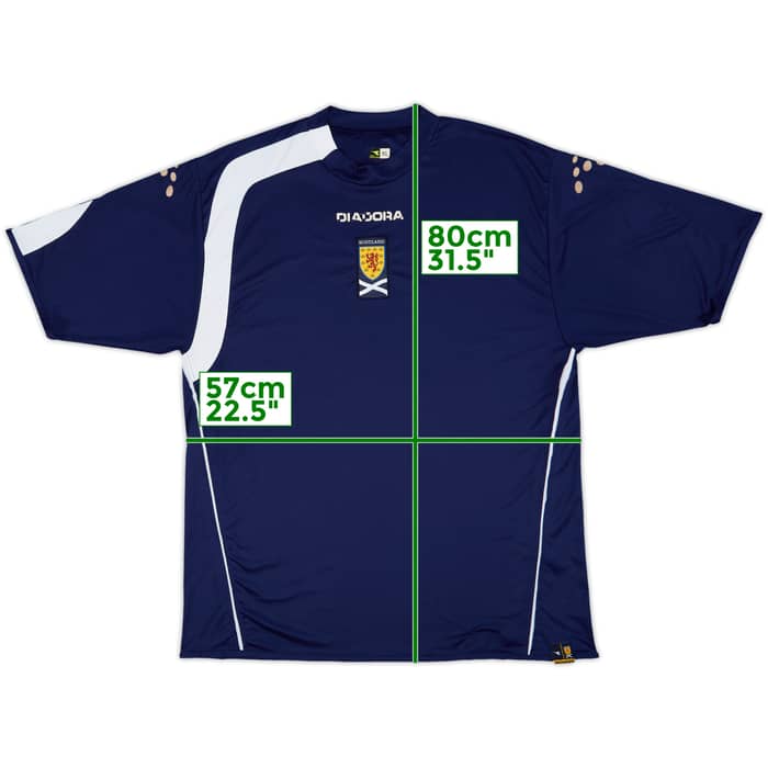2005-06 Scotland Home Shirt - 4/10 - (XL)
