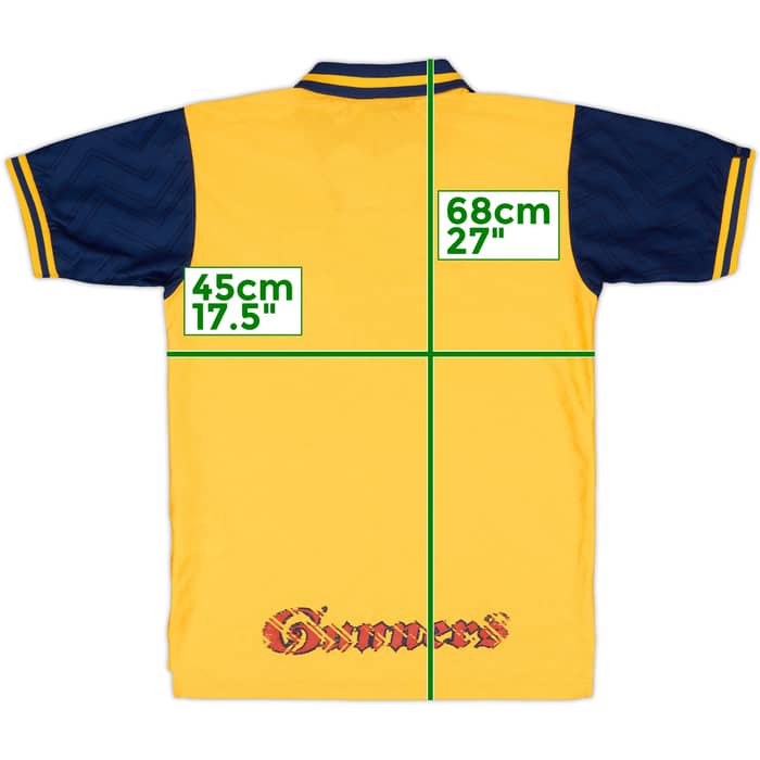 1996-97 Arsenal Away Shirt - 6/10 - (L.Boys)
