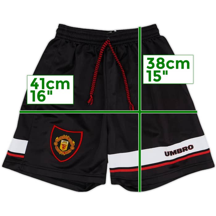 1997-99 Manchester United Away Shorts - 8/10 - (S.Boys)
