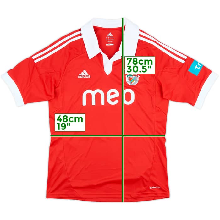 2012-13 Benfica Home Shirt Aimar #10 - 10/10 - (M)