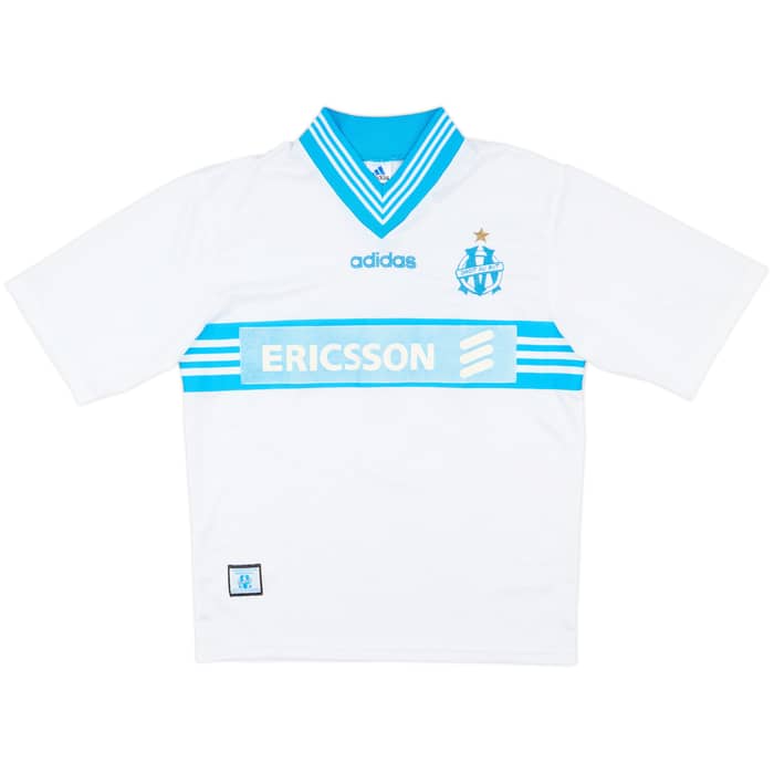 1997-98 Olympique Marseille Home Shirt - 8/10 - (M)