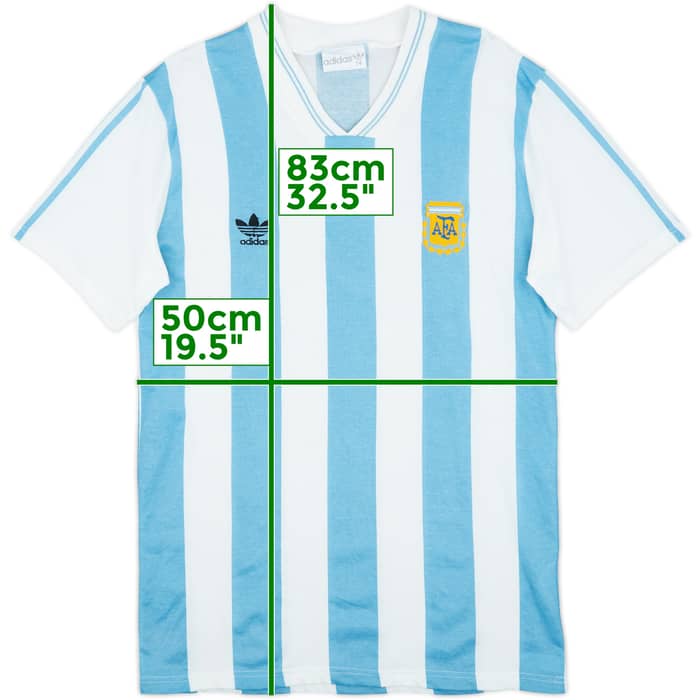 1993 Argentina Home Shirt - 7/10 - (XL)