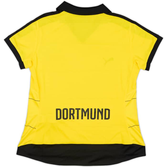2015-16 Borussia Dortmund Home Shirt - 9/10 - (Women's L)