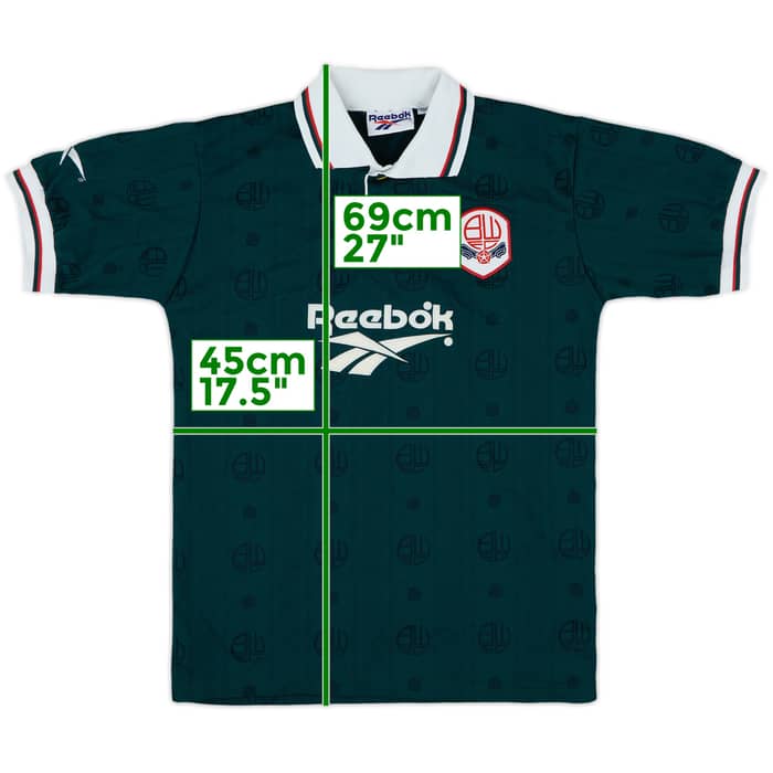 1996-97 Bolton Away Shirt - 6/10 - (Y)