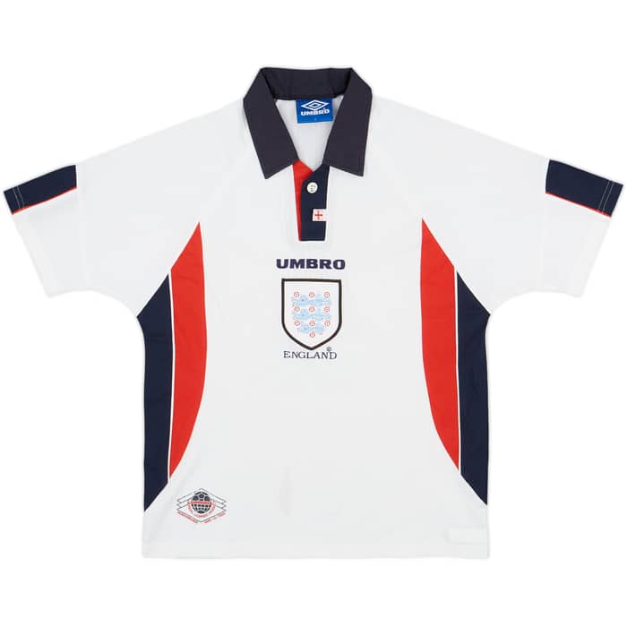 1997-99 England Home Shirt - 6/10 - (Y)