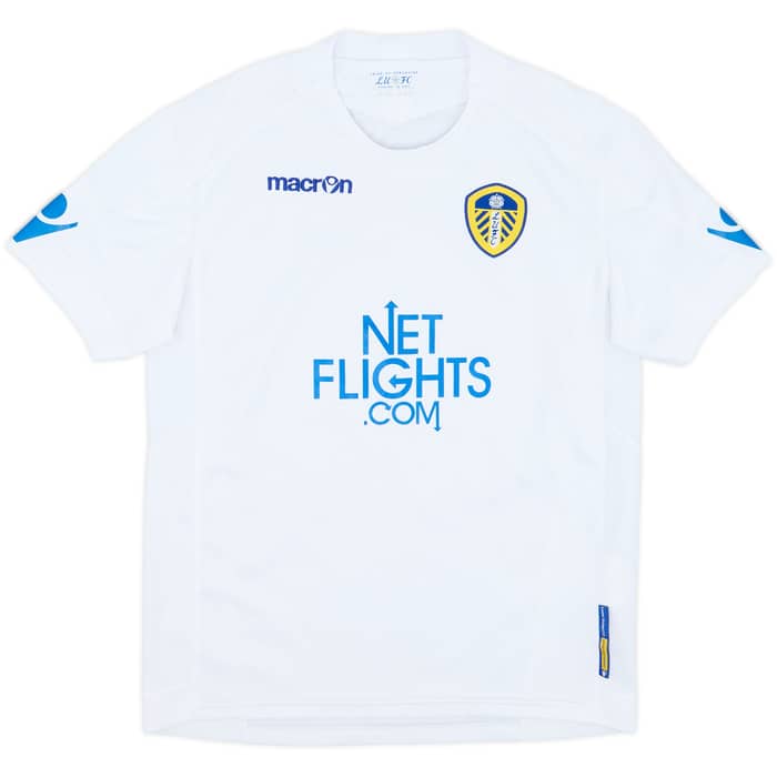 2010-11 Leeds United Home Shirt - 8/10 - (L.Boys)