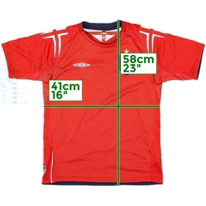 2004-06 England Away Shirt - 9/10 - (M.Boys)