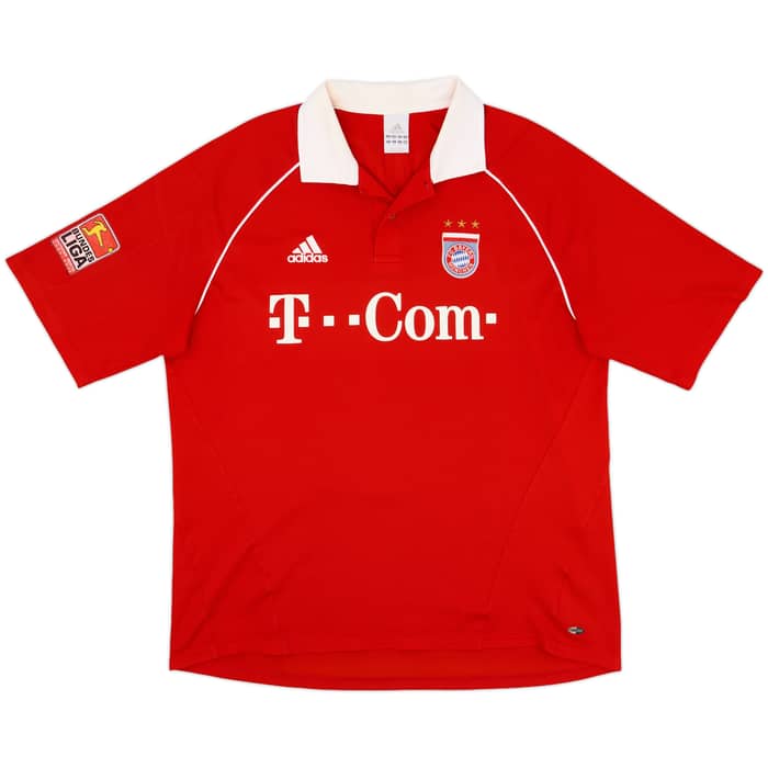 2005-06 Bayern Munich Home Shirt Ballack #13 - 8/10 - (XL)