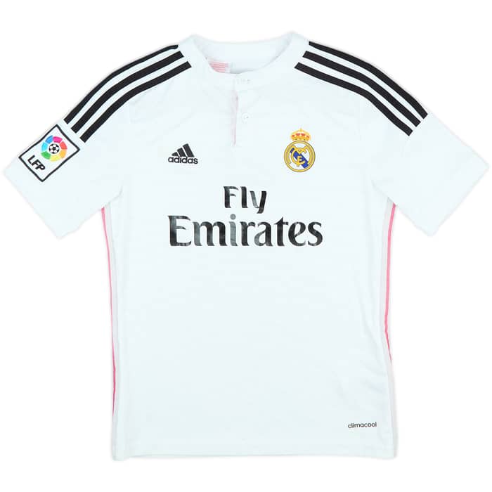 2014-15 Real Madrid Home Shirt - 5/10 - (M.Boys)
