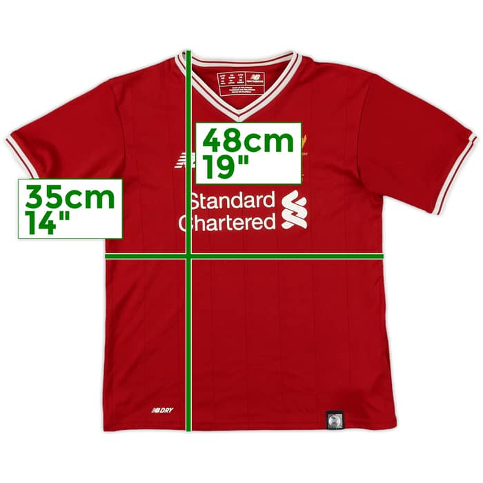 2017-18 Liverpool 125 Years Home Shirt - 8/10 - (4-5 Years)