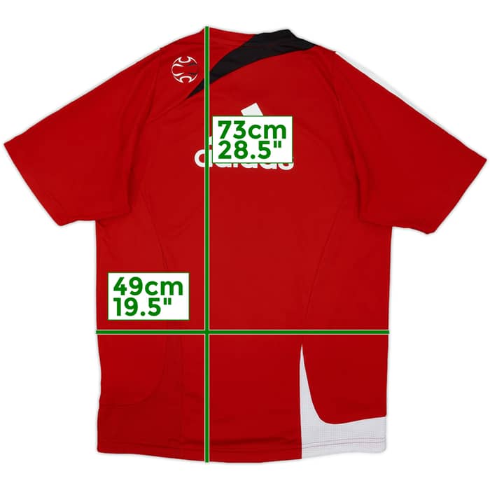2007-08 Liverpool adidas Formotion Training Shirt - 8/10 - (M)