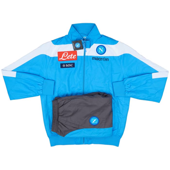 2012-13 Napoli Macron Tracksuit (L)